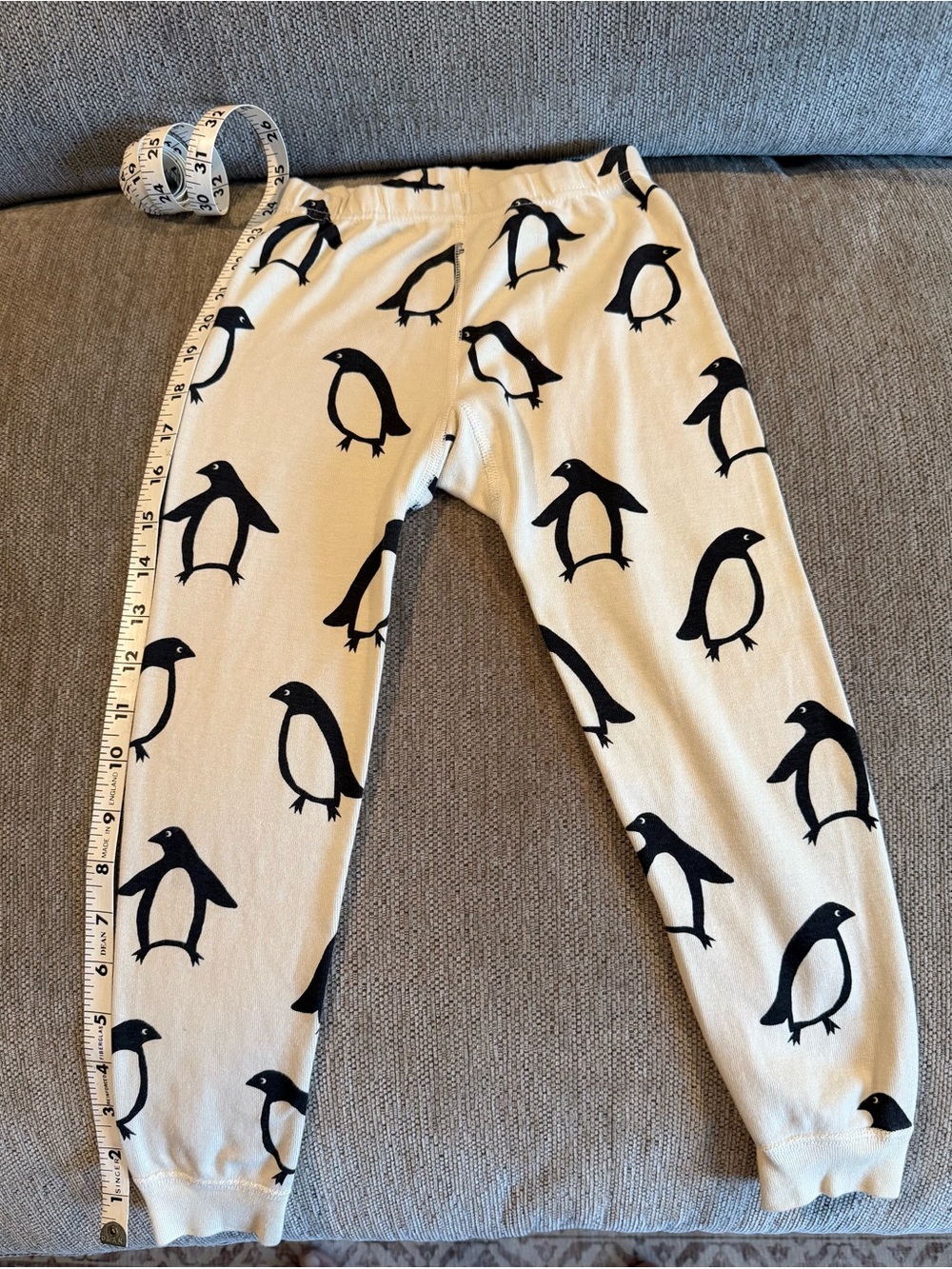 Hanna Andersson Organic Cotton Penguin Pajama Set Size 5 NWOT - Picture 4 of 7